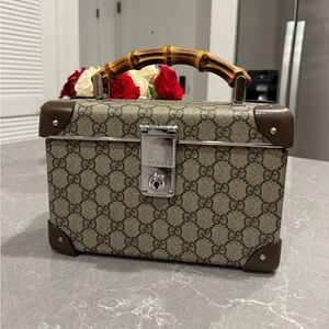 Gucci Trunk Bag With Bamboo Handle